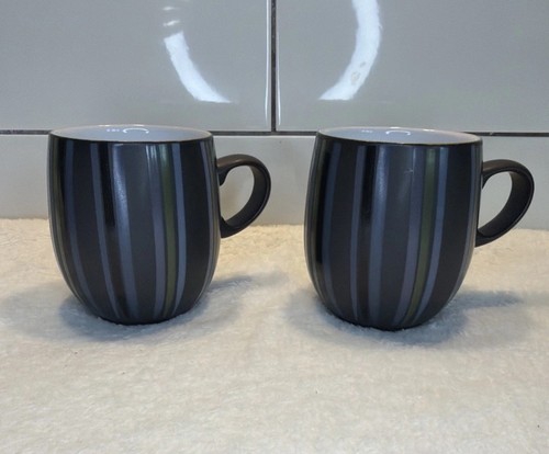 Denby jet stripe - jet, tea