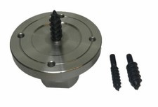 WOOD LATHE SCREW CHUCK WITH INSERTS 3" DIAMETER 3/4" X 16TPI THREAD RDGTOOLS