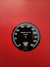 Smiths Rev Counter Dial 1920's-40's Austin Morris Triumph Wolseley Norton Singer