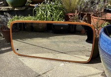 Wall Mirror Mid Century Teak