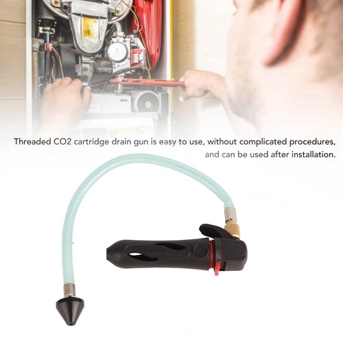 Portable co2 cartridge - portable, drain
