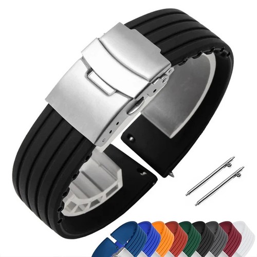 Silicone rubber watch - watch, strap