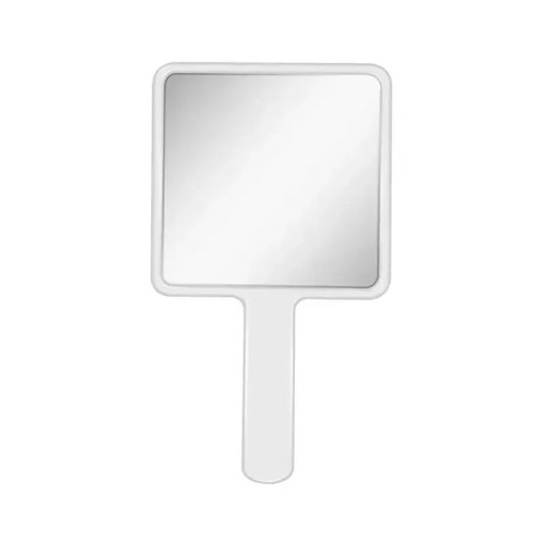 Hand held makeup mirror - held,