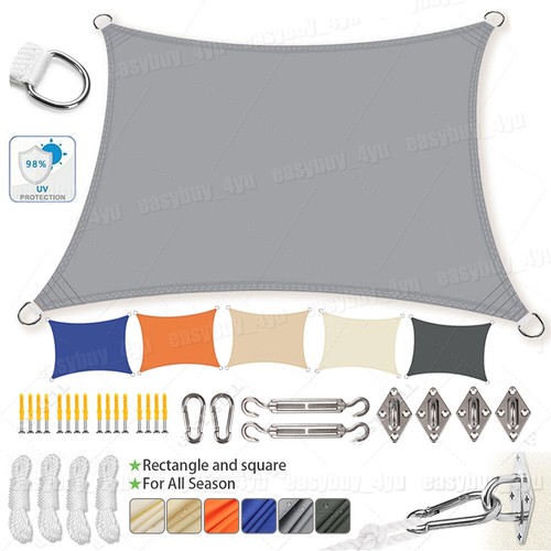 Outdoor sun shade sail canopy - outdoor,
