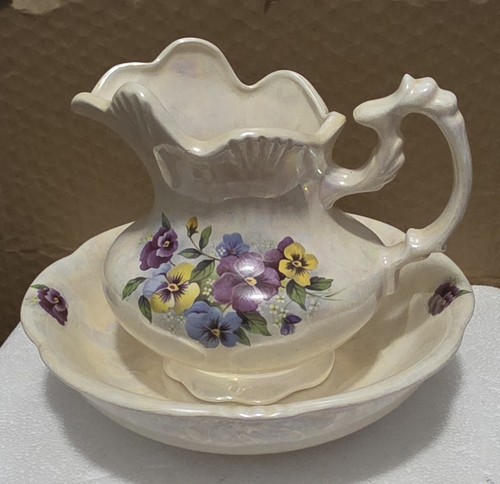 Vintage ceramic small pitcher - ceramic,
