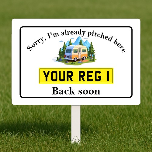 Campervan pitch marker - , lawn