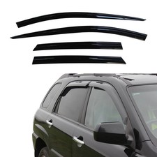 Auto Clover Wind Deflectors Set for Kia Sportage 2005 - 2010 (4 pieces)