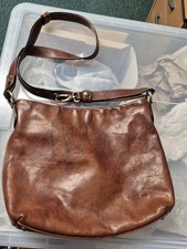 Gianni Conti Brown Leather Bag