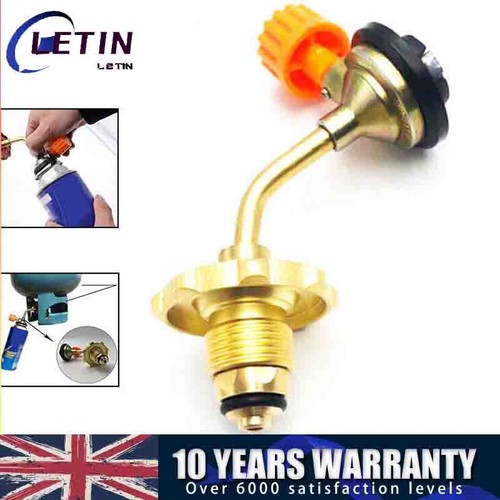 Gas refill adapter for - refill,