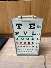 Vintage Illuminated Eye Test