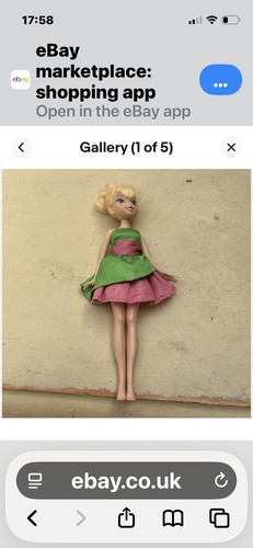 Disney dolls tinkerbell - dolls, box14