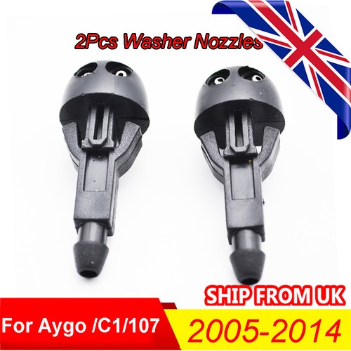 Front windscreen washer jets - front,