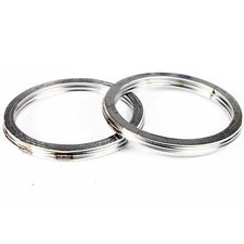 2x exhaust pipe gasket fit