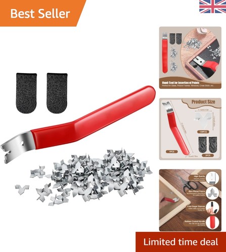 Glazier point driver tool set - tool,