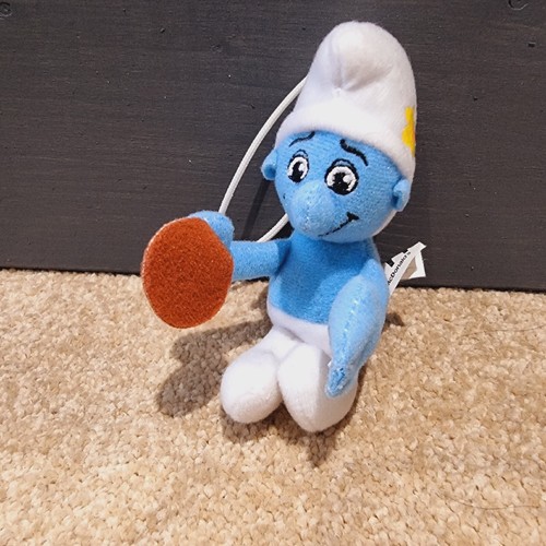 Vintage smurf soft toy - vintage, blue