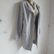 Azara Paris Grey Faux Suede