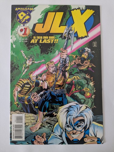 Jlx vol amalgam comics - jlx,