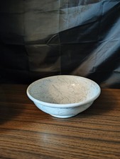 Victorian Cauldron Place  Large Mixing Bowl 12inch Blue White 