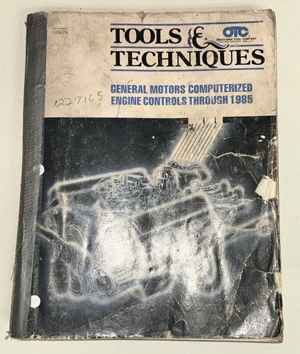 1985 otc tools techniques - &,