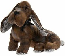 Faux Leather Daschund Dog
