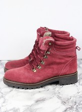 Celtic & Co Red Suede Fur