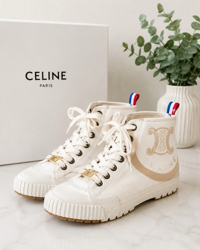 Celine high top canvas - high,