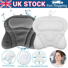 Bath Pillow Luxury Waterproof Home Spa Non-Slip Comfort Bathtub Headrest Cushion