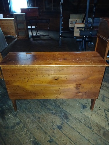 Vintage pine chest - vintage,