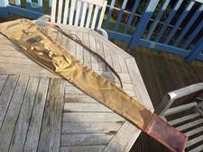 Canvas and leather Gun Slip