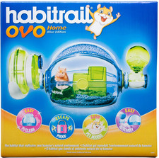 Habitrail OVO Home Hamster Cage Enclosure Habitat -  Blue Edition
