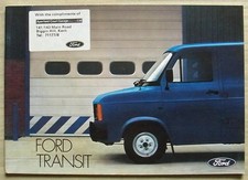 FORD TRANSIT Sales Brochure