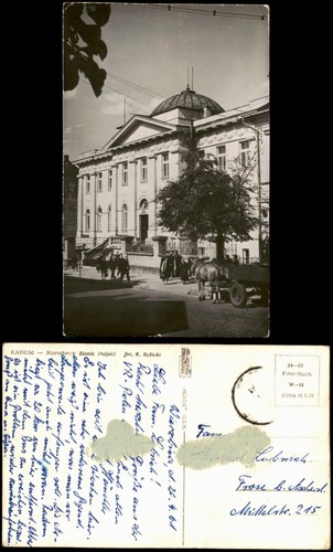 Postcard radom - radom, narodowy