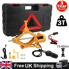 12V Electric Car Jack 3 Ton Electric Scissor Jack Car Repair Tool for SUV Sedans