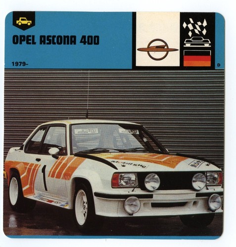 Opel ascona 400 - ascona,