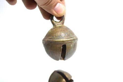 Bell horse cow brass - cow, sleigh