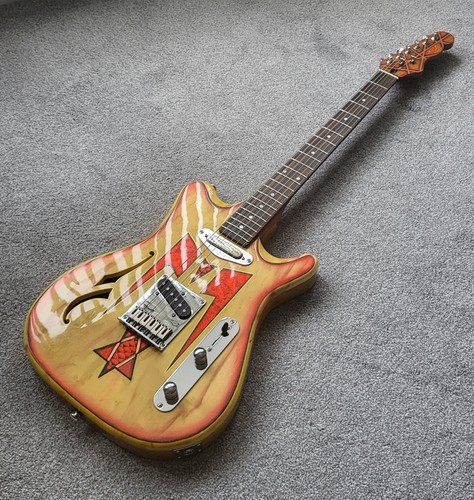 Telecaster style custom made - telecaster,