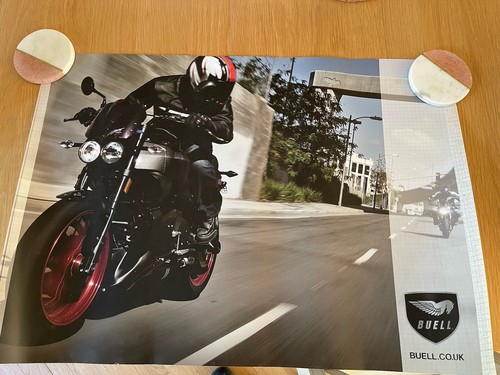 Buell motorcycle poster - xb,