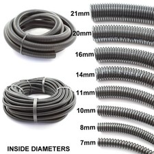 Cable Flexible Conduit / Sleeving Split & Unsplit Loom Harness Various Sizes