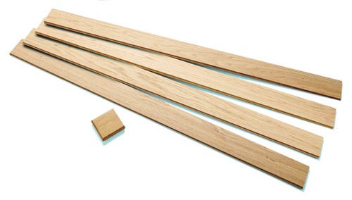 Oak newel post - newel,
