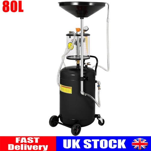80l waste oil drainer tank - 80l,