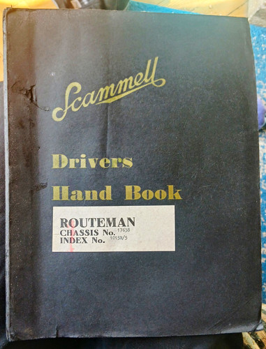 Scammell routeman drivers - scammell, 2