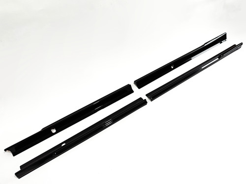 Black abs side skirt - black,