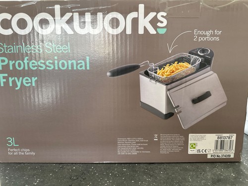 Cookworks deep fryer - deep,