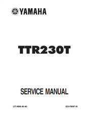 2005-2023 Yamaha TTR230T