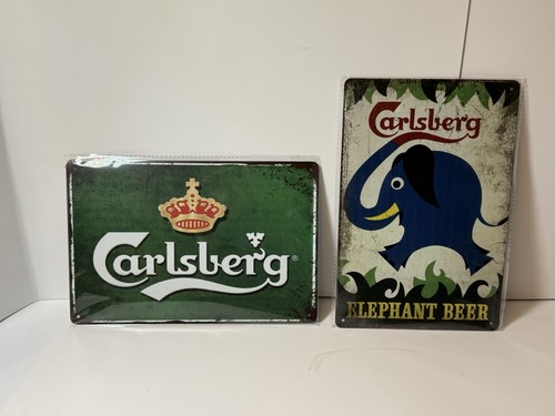 Carlsberg beer signs tin - signs,