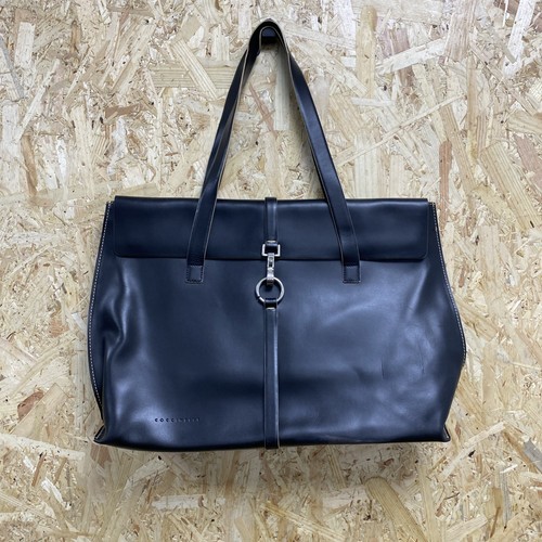 Coccinelle black leather large - coccinelle,