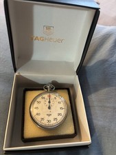 Heuer Vintage Silver Stopwatch