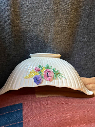 Maling floral embossed oval - embossed,