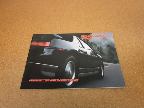1985 pontiac full line - 1985,