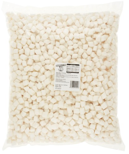 Plain white mini marshmallows - plain,